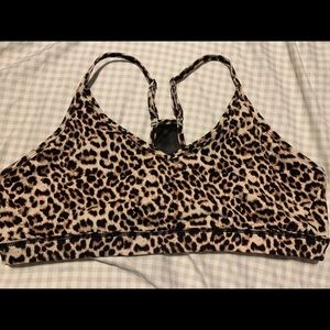 Zyia leopard bra